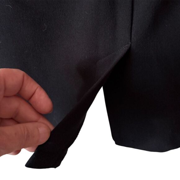 H&M Black Cap Sleeve Sheath Dress Size 8 - Picture 8 of 13